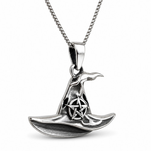 Collier pendentif pentacle