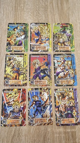 Lot cartes dragon ball z - lot,