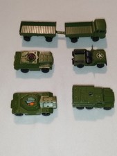 matchbox véhicules militaire