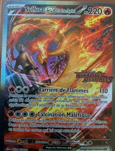 Carte pokemon sulfura team - carte,