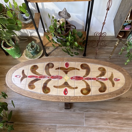 Dan table basse ovale - basse,
