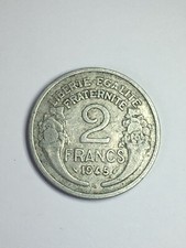 Monnaie France 2 Francs Morlon Aluminium 1945 C