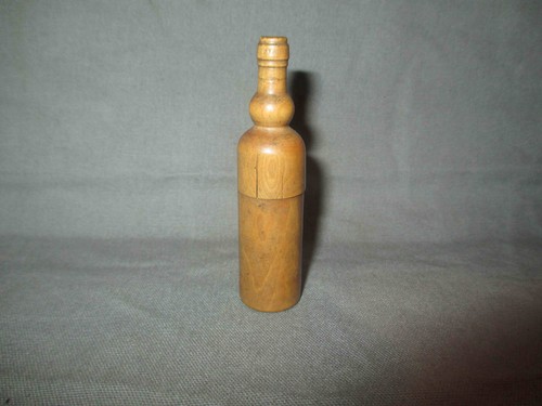 Ancienne petite bouteille buis - petite,