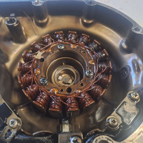 Stator avec carter suzuki 750 - avec,