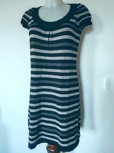 Robe pull rayures - robe, à