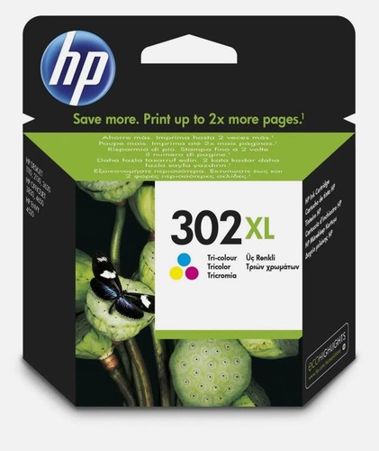 302 tri color ink - hp,