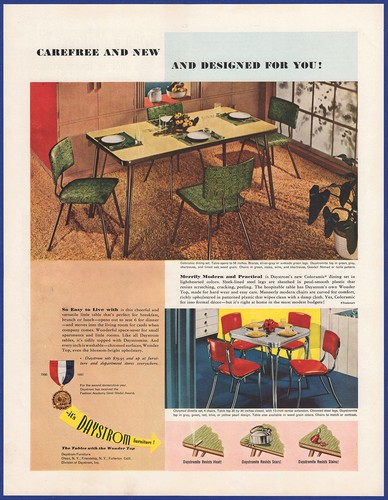 Vintage 1951 daystrom dinette - 1951,