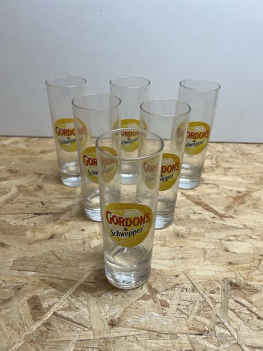 Lot verres gordon - de, 6