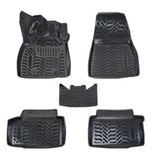 3D EXCLUSIVE TAPIS DE SOL EN CAOUTCHOUC pour Duster Depuis 2024 LPG 5 pcs