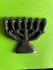 PLAQUETTE CHANDELIER LAITON  7 branches