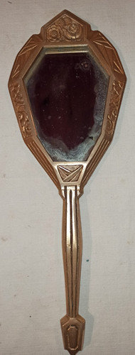 Rare ancien miroir face - ancien,