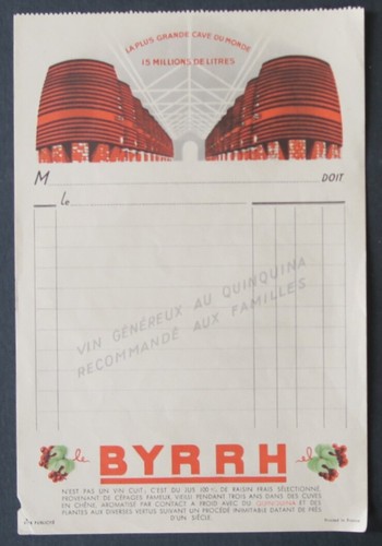 Facturette byrrh plus - facturette,