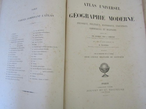 Atlas universel géographie - atlas,