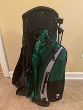 US kids golf bag green and