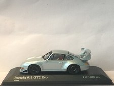 MINICHAMPS 1:43 Porsche 911 GT2 Evo Road Version 1995 Silver Model Nr.430 986790