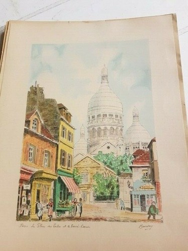 Lithographies anciennes - lithographies,