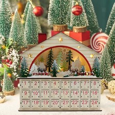 Calendrier de l'Avent en bois