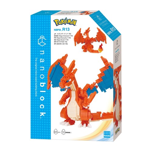 Nanoblock pokemon mega - pokemon,