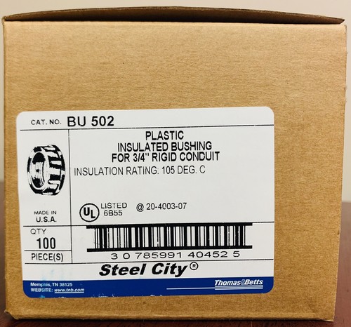 502 conduit bushing - bu,