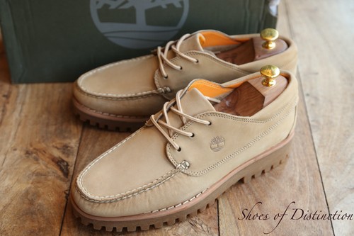 Timberland beige nubuck bateau