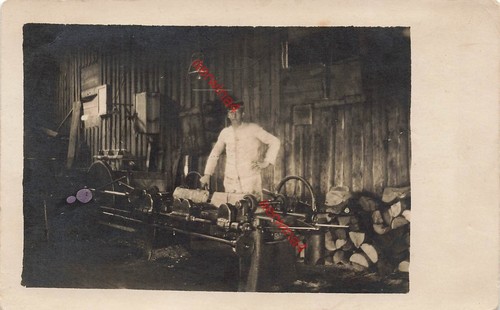 Carte postale photo ww1 soldat - postale,