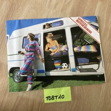 Motorhomes fourgon camping-car prospectus ancien catalogue publicité collection