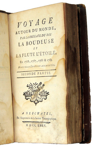 Bougainville voyage autour - voyage, du