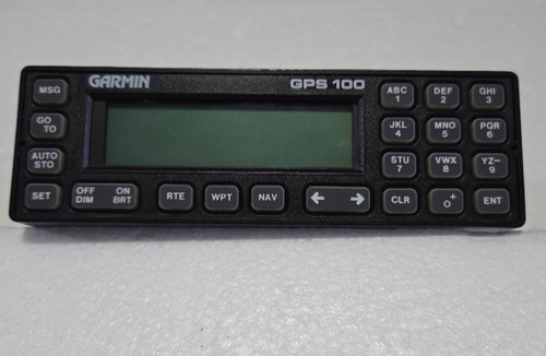Garmin gps 100 - 100, manual