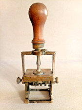 tampon encreur en bronze