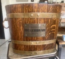 Ancien Sceau Champagne Axel Bourbon Parme Reims Abel Lepitre Laiton Bois Chêne