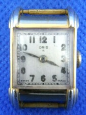 ANCIEN VINTAGE Montre Watch UHR ORIS Cal 410 15 Jewels For Parts pour Pièces 