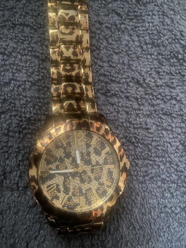 Guess steel case leopard - , print