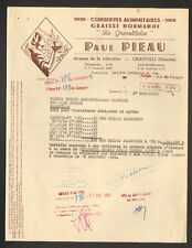 GRANVILLE (50) USINE de CONSERVES / TRIPERIE & FONDOIR "Paul PIEAU" en 1954