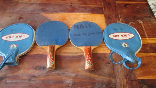 Raquette ping pong - 2, ping-pong