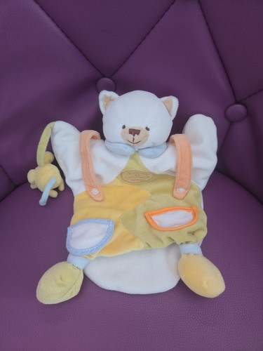 Doudou chat marionnette avec - chat,
