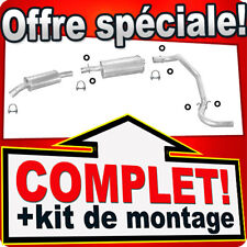 Ligne pot d'échappement pour