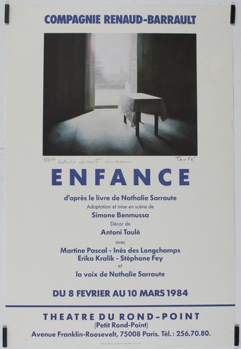 Taulé enfance 1984 affiche - 1984,