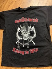 Vintage 1999 Metallica Met Club Metalhead Living To Win Shirt. XL. Never Worn.