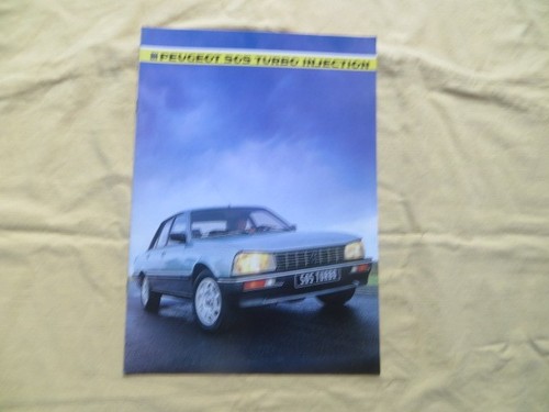 Peugeot 505 turbo - turbo,