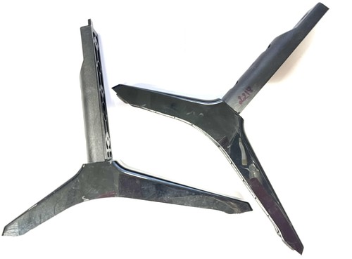 Noir pied stand - noir, polaroid