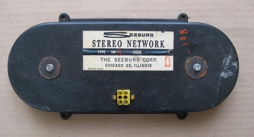 Juke box seeburg filtre stereo - box,