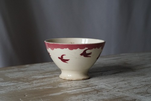 Bol ancien faience - bol, blanche