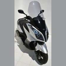 Pare Brise Bulle ERMAX HP+10cm (76cm) Kymco Dink Street 125/300 Gris 09-15
