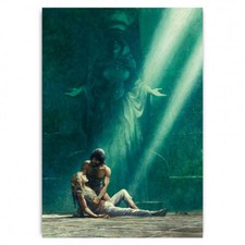 Poster affiche offset Thorgal La Cité du dieu perdu T12 (50x70cm)