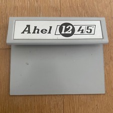 Plaque métal ❤️ AHEL 12 4/5 Cache Panneau Tête Agrandisseur