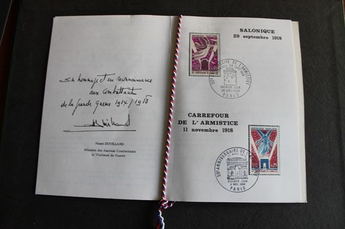 Document philatélique 1er - document,