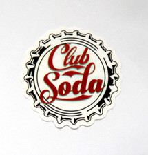 vianille - Sticker autocollant capsule CLUB SODA - diamètre 5,2 cm