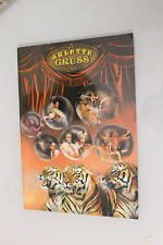 Programme Cirque    Gruss  Arlette