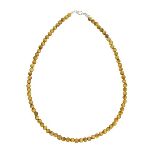 Collier oeil tigre doré - de,