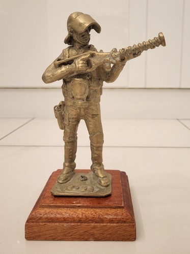 Sculpture bronze soldat - sculpture,